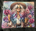 Mouse pad woman