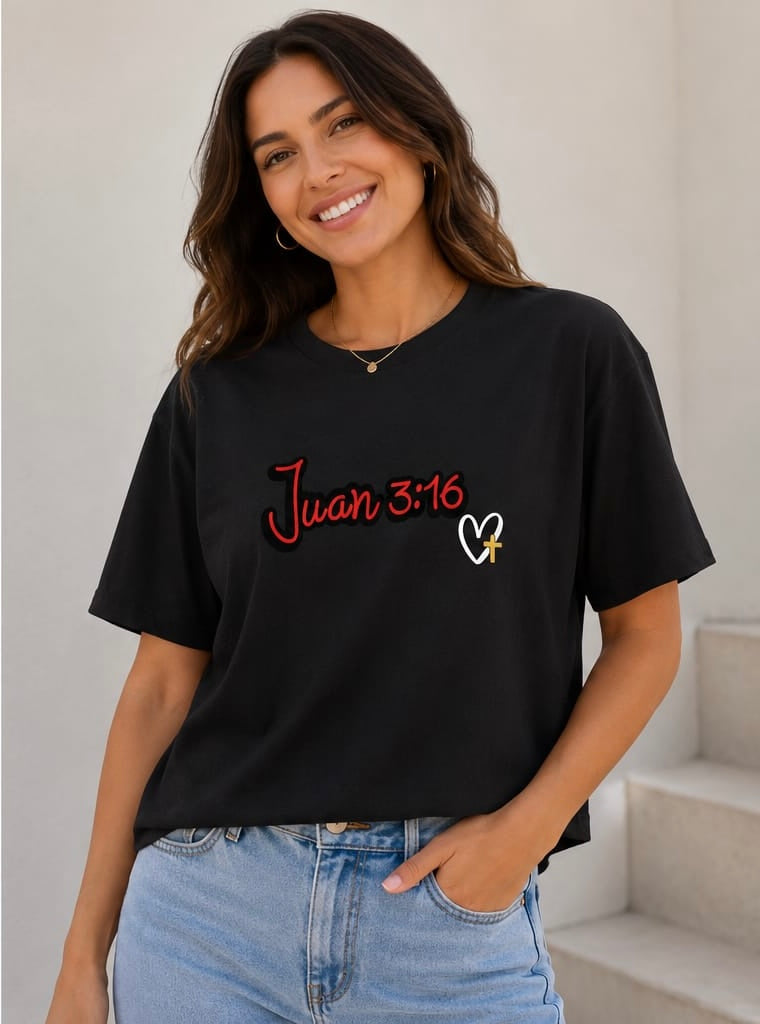 Crop top Juan 3:16