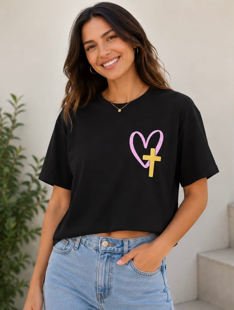 Crop top Jesus has my back